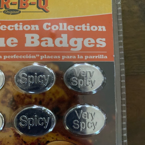 Mr. Bar-B-Q Barbecue Labels Badges 8-piece Set NWT - Picture 3 of 4